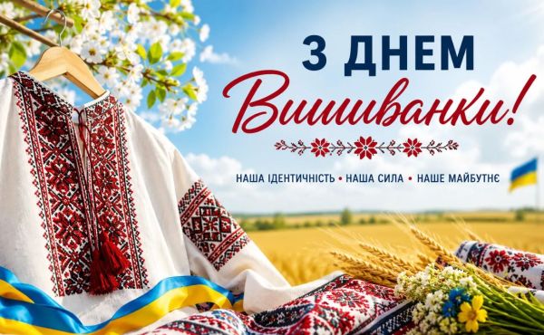 ДЕНЬ ВИШИВАНКИ - КУЛЬТУРА ПАМ’ЯТІ